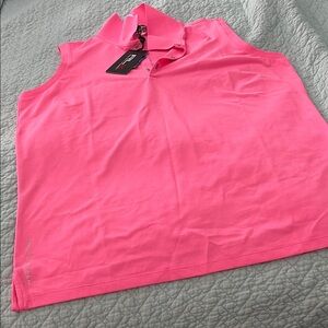 Ralph Lauren Vibrant Pink Muscle Tee . L